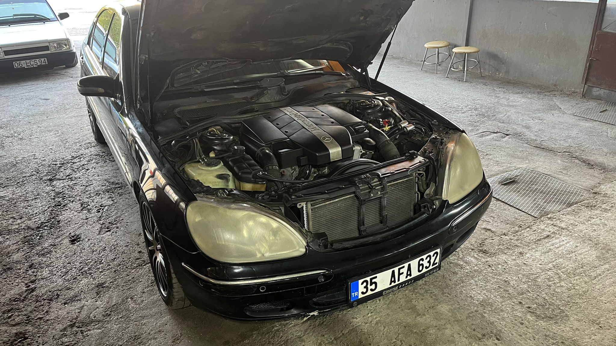 Mercedes s320 atiker grand obd2 lpg montajı-1